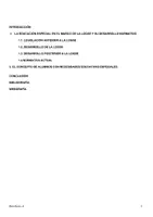 Vista previa - Para docentes: organización, planificación y formación - Oposiciones - Tema 2 (Audición y Lenguaje) - página 1