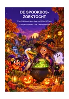 Voorbeeld - Zoektocht Halloween - 2de leerjaar / groep 4 - Voorblad