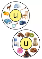 Vorschau - Spiele - Lautrad U/u Klammerkarte - Druckschrift - Seite 2