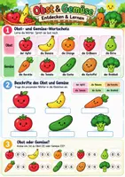 Vorschau - Arbeitsblätter - Obst & Gemüse – Entdecken & Lernen - Seite 1