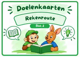 Voorbeeld - Doelenkaarten - Rekenroute - Blok 2 - Voorblad