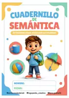 Vista previa - Hojas de trabajo - Cuadernillo Infantil de Semántica - Portada