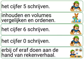 Voorbeeld - Doelenkaarten - Rekenroute - Blok 2 - Pagina 1