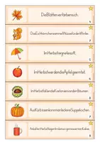 Vorschau - Spiele - Schlangensätze | Freiarbeit | Herbst | differenziert - Seite 1