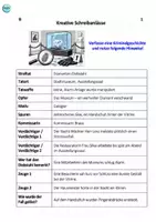 Vorschau - Unterrichtsreihen - Krimi schreiben - Schreibanlässe & Würfelspiel - Seite 3