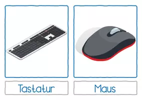 Vorschau - Präsentationen/Tafelbilder - Hardware - Bildkarten zur Einführung (Computer / Informatik / Medienbildung) #Silvesterknaller24 - Seite 3