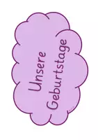 Vorschau - Mal- und Bastelvorlagen - Radialer Geburtstageskalender - Classroom Management - Seite 2