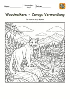 Vorschau - Unterrichtsreihen - Woodwalkers Band 1 - Einfacher Sprache - 45 Seiten Leseheft -Lektüreheft - Seite 1