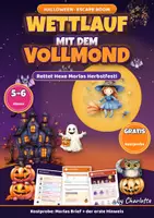 Vorschau - Stationenlernen - Escape Room Halloween gratis | Kostprobe | Klasse 5-6 - Deckblatt