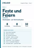 Vorschau - Unterrichtsreihen - Religion Klasse 5 – Feste und Feiern | Wochenpläne - Deckblatt
