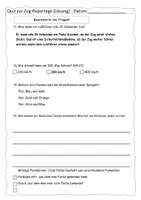 Vorschau - Arbeitsblätter - Quiz zum Zug-Reportage - mit Lösung - Seite 3