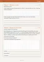Vorschau - Klassenarbeiten - Klassenarbeit Flächen und Kreis Klasse 8 Mathematik – Gruppe A & B mit Lösungen (PDF + Word) – Niveau Standard in Mathe - Seite 3