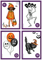 Vorschau - Arbeitsblätter - Rechenspaziergang - Halloween ZR20 Addition und Subtraktion - Seite 3