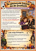 Vorschau - Arbeitsblätter - Halloween Buffet - Seite 1