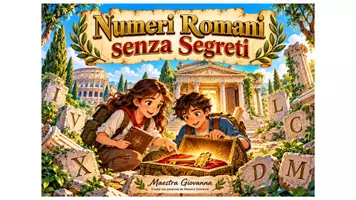 anteprima - Esercizi - I Numeri romani mappe per lo studio ed esercitazioni - Pagina di copertina
