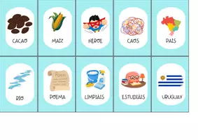 Vista previa - Juegos / Gamificación - JUEGO DE CARTAS: DIPTONGOS, HIATOS Y TRIPTONGOS - página 2