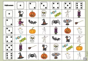 Vorschau - Spiele - Würfelspiel Halloween - Wortschatzarbeit - Seite 3