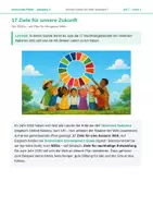 Vorschau - Arbeitsblätter - 17 Ziele für unsere Zukunft – die SDGs – AB 7 - Deckblatt