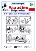 Vorschau - Stundenentwürfe - Bildgeschichte: Vater & Sohn - Liebe Gäste zum Weihnachtsfest !überarbeitet! - Deckblatt