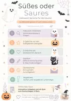 Vorschau - Arbeitsblätter - Halloween Arbeitsblätter / Gedichte, Reime und Danksagungen - Seite 1
