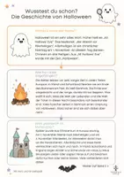 Vorschau - Arbeitsblätter - Halloween Arbeitsblätter / Gedichte, Reime und Danksagungen - Seite 2