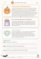 Vorschau - Arbeitsblätter - Halloween Arbeitsblätter / Gedichte, Reime und Danksagungen - Seite 3