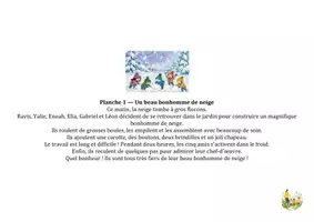 Aperçu - Cartes / Images - Kamishibai_le bonhomme de neige qui déraille - Page 2