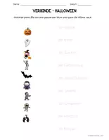 Vorschau - Arbeitsblätter - Halloween Vokabular & Aktivitäten für DaZ/DaF/Deutschunterricht - Seite 2