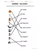 Vorschau - Arbeitsblätter - Halloween Vokabular & Aktivitäten für DaZ/DaF/Deutschunterricht - Seite 3