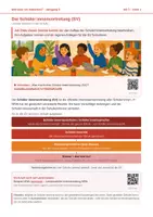 Vorschau - Arbeitsblätter - Klasse 5/6: Die Schüler:innenvertretung (SV) – Wie kann ich mitwirken? – AB 3 - Deckblatt