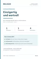 Vorschau - Unterrichtsreihen - Religion Klasse 5 – Kostenloser Wochenplan - Deckblatt