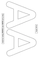 Vorschau - Mal- und Bastelvorlagen - Buchstabentiere - Bastelvorlagen für den Schriftspracherwerb und die Buchstabeneinführung - Seite 2