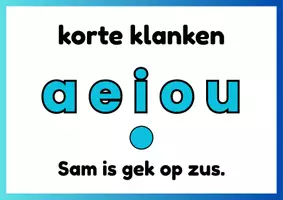 Voorbeeld - Wandplaten korte-, lange- en tweetekenklanken - Pagina 1