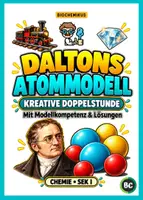 Vorschau - Stundenentwürfe - Daltons Atommodell - Kreative Unterrichtsstunde mit Modellkompetenz - Deckblatt