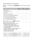 Aperçu - Préparation de séance / Séance complète - 6e Chantier de grammaire Types de phrase - Page 3