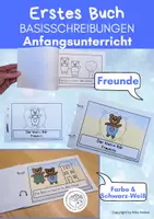 Vorschau - Fördermaterial/Inklusion - Basisschreibungen Lesen Buch 1. Klasse, Freundschaft - Deckblatt