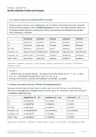 Vorschau - Arbeitsblätter - Reflexive Verben und Uhrzeit Spanisch 1. Lernjahr - Seite 1