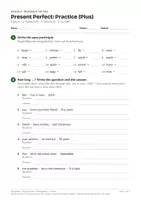 Vorschau - Spiele - Present Perfect Arbeitsblätter Englisch 3. Klasse - Deckblatt