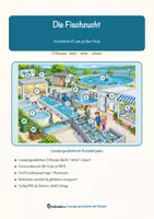 Vorschau - Arbeitsblätter - Die Fischzucht – Lesespurgeschichte mit Rätselaufgaben (Klasse 4) - Seite 1