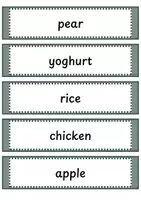 Vorschau - Präsentationen/Tafelbilder - Food - Flashcards- Englisch - Seite 3