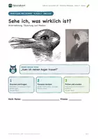 Vorschau - Arbeitsblätter - Sehe ich, was wirklich ist? Inklusive Mappe | PP Kl. 5 - Seite 1