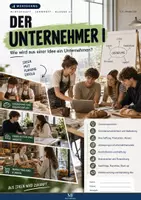 Vorschau - Präsentationen/Tafelbilder - Unternehmensgründung – Komplettpaket Wirtschaft Klasse 10: Lernheft, Foliensatz, Tests | Werdegang - Seite 1