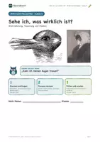 Vorschau - Unterrichtsreihen - Sehe ich, was wirklich ist? Schülermappe | PP Kl. 5 - Seite 1