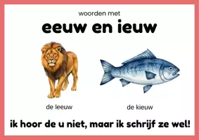 Voorbeeld - Wandplaten Spelling Taalkanjers (2026) Thema 1+2 - Pagina 3
