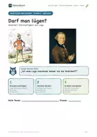 Vorschau - Arbeitsblätter - Darf man lügen? inklusive Schülermappe | PP/Ethik Kl. 6 - Seite 1