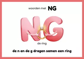 Voorbeeld - Wandplaten Spelling woorden met -nk en -ng - Pagina 2