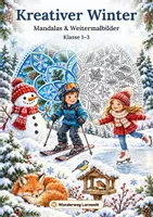 Vorschau - Arbeitsblätter - Kreativer Winter - Deckblatt