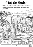 Vorschau - Arbeitsblätter - Nelo, der kleine Elefant – Mitmach- und Ausmalgeschichte - Seite 2