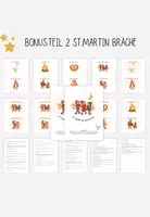 Vorschau - Bildkarten - Legekreis Sankt Martin – Martinsgeschichte mit Impulsfragen für Kindergarten Vorschule - Seite 2