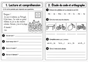 Aperçu - Apprentissages en autonomie - Cahier de vacances - Page 1